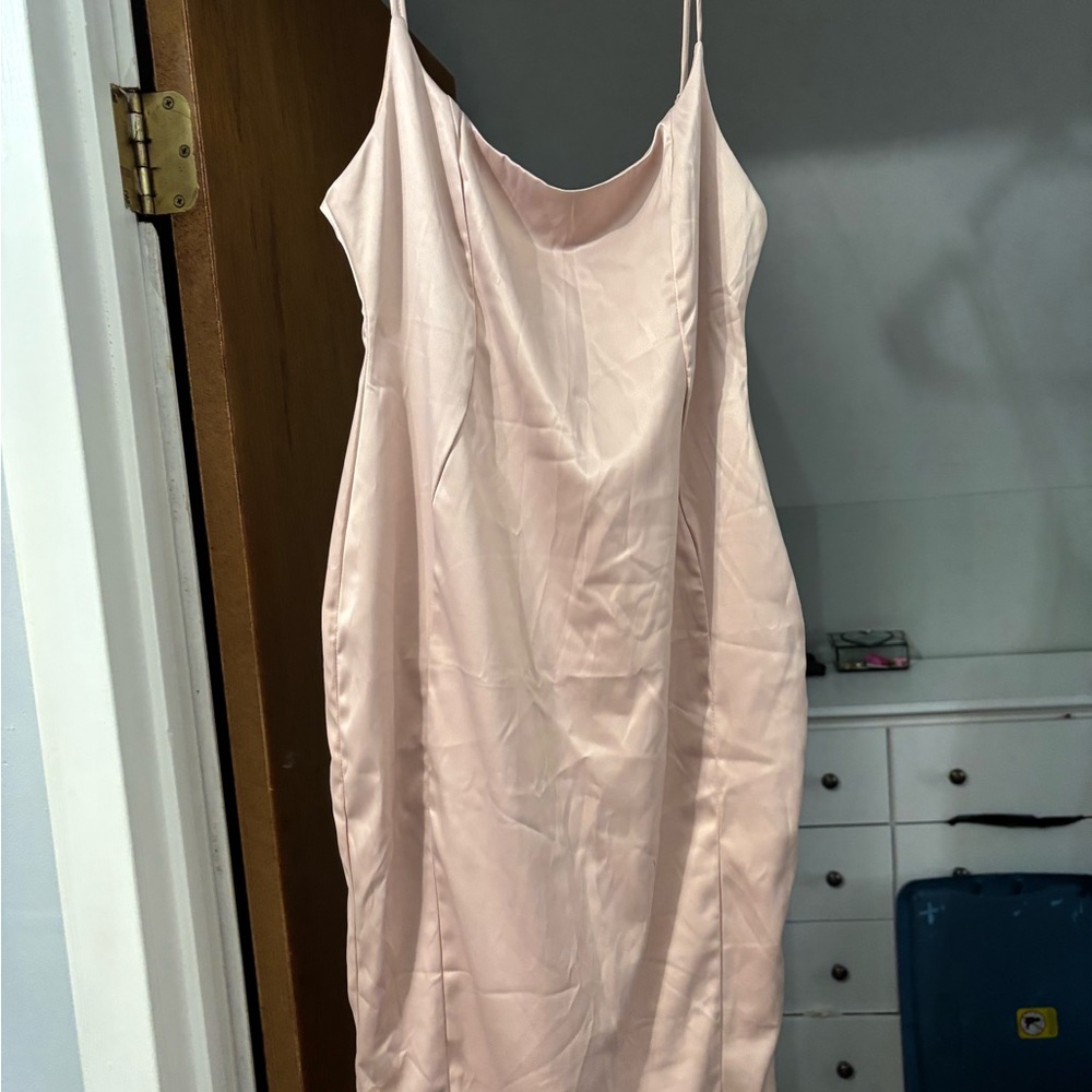 Champagne Slip Dress